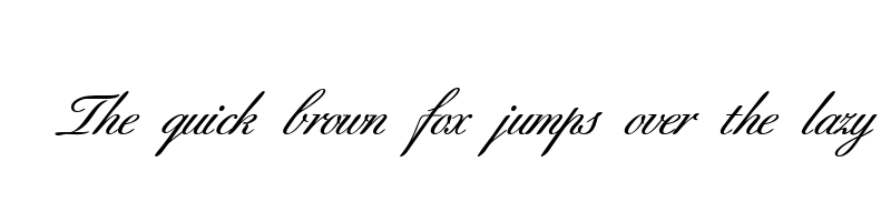 font preview of b690 script bold