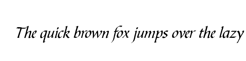 font preview of b730 script regular