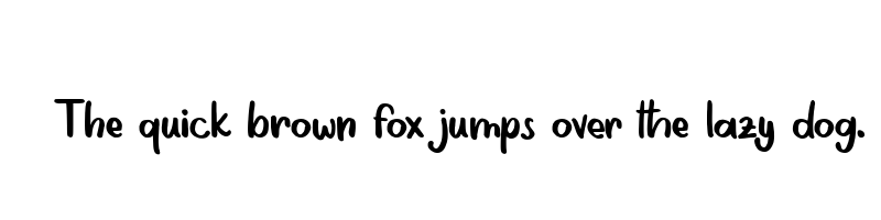 font preview of baby sparkle