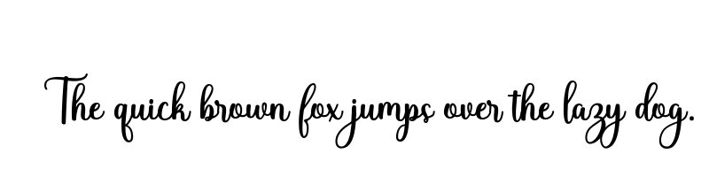 font preview of baby valentina