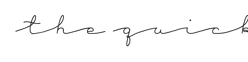 font preview of bacana regular
