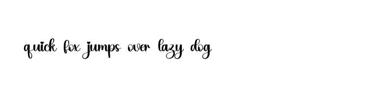 font preview of Back