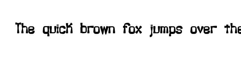 font preview of backlash brk