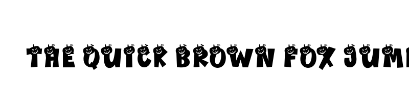 font preview of bagonk helloween
