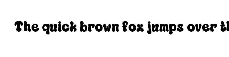 font preview of baiky retro demo version