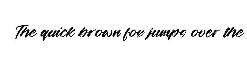 font preview of bakelline micigants