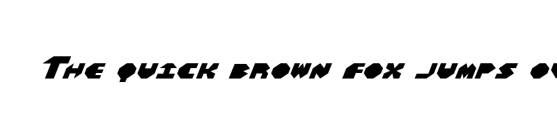 font preview of bal astaral expanded italic