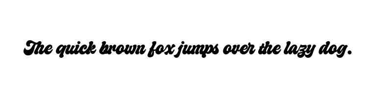 font preview of bali bliss