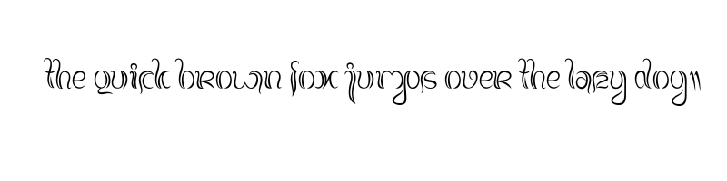 font preview of balinese family