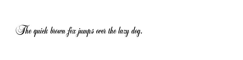 font preview of ballad script regular