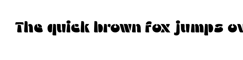 font preview of Balladon Stencil