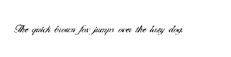 font preview of ballantines random regular
