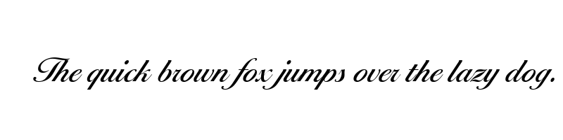 font preview of ballantines script ef medium