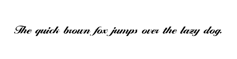 font preview of ballantines serial heavy
