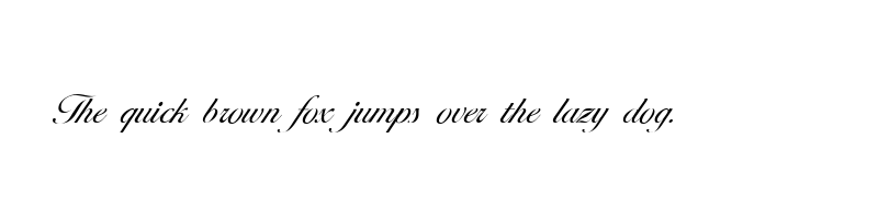 font preview of ballantines serial light
