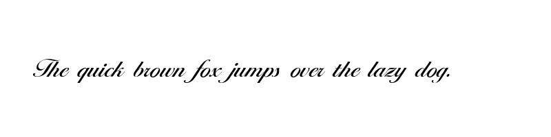 font preview of ballantines serial medium