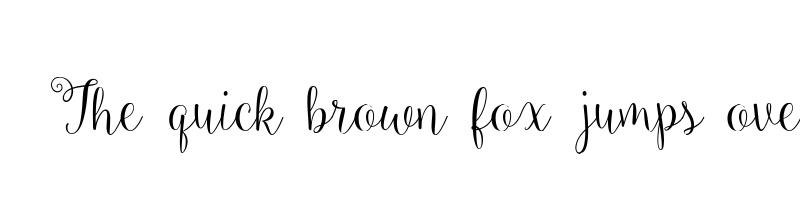font preview of ballerina script demo