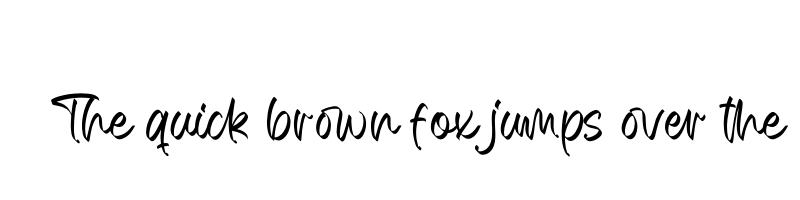 font preview of ballery skinton version
