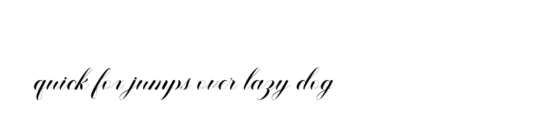 font preview of Ballistic Script