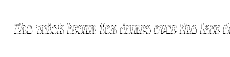 font preview of balloon shadow