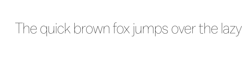 font preview of balto thin