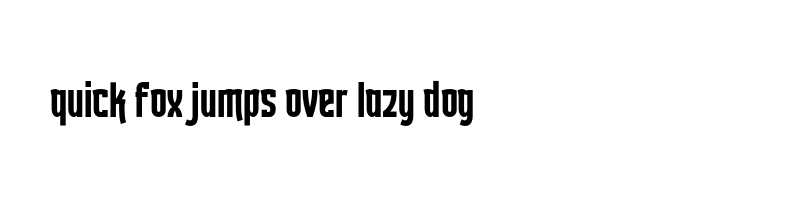 font preview of Bandikotrial otf