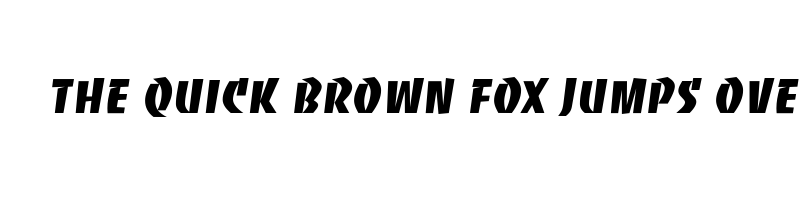 font preview of bandit regular