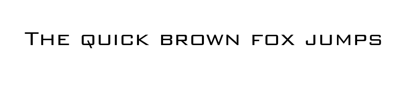 font preview of bank gothic light