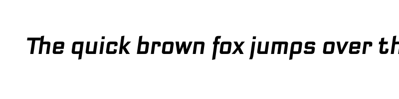font preview of bank sans ef cy condensed medium oblique