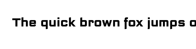 font preview of bank sans ef cy semicondensed bold