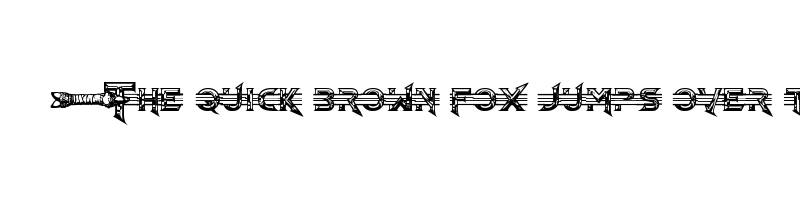 font preview of barbarian