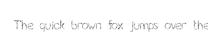 font preview of barbaric