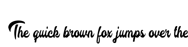 font preview of barbecue personal use