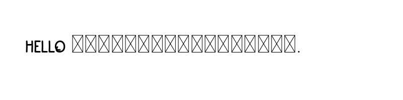 font preview of Barbeque