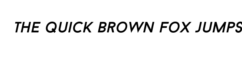 font preview of baron neue italic