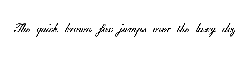 font preview of baronesse bold