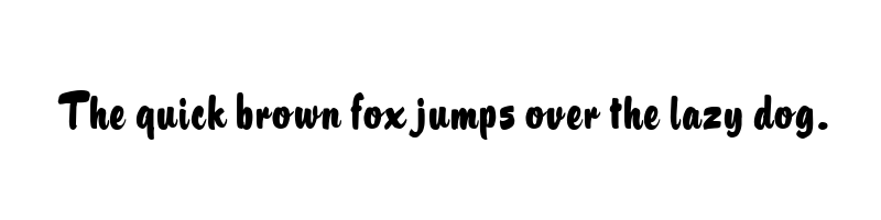 font preview of barsoi
