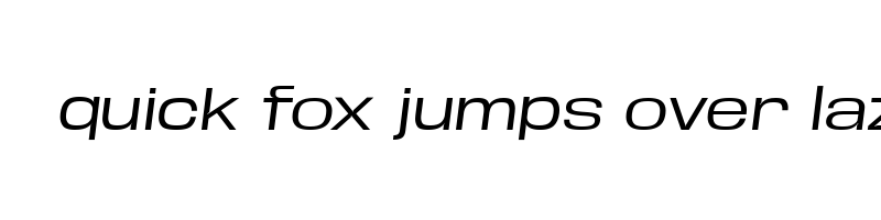 font preview of Base Neue Expanded Oblique