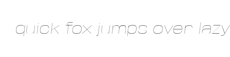 font preview of Base Neue ExpThinObliq