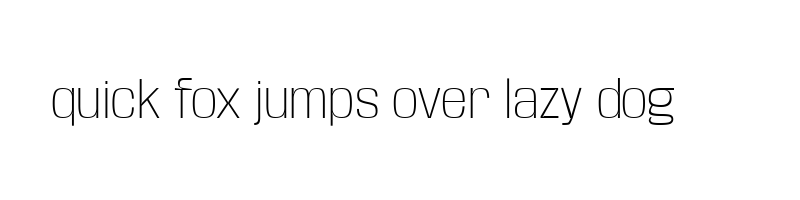 font preview of Base Neue ExtraLight