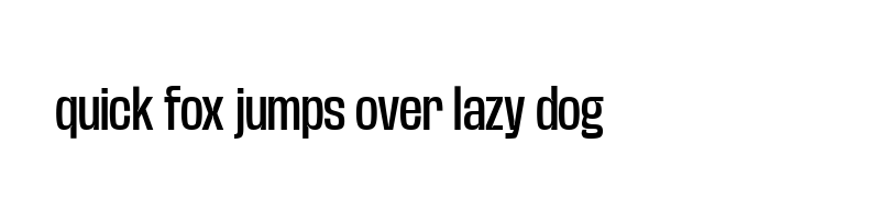 font preview of BaseNeue Condensed Medium