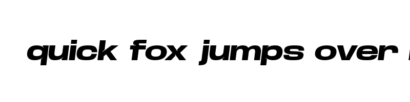 font preview of BaseNeue ExpExtBdObliq