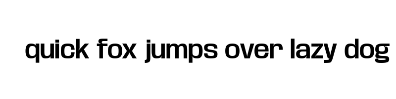 font preview of BaseNeue SemiBold
