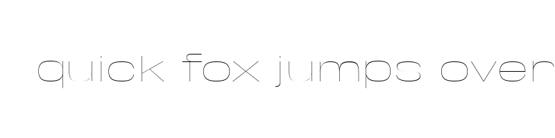 font preview of BaseNeue SuperExpThin