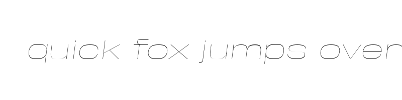 font preview of BaseNeue SuperExThObl