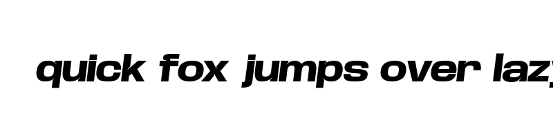 font preview of BaseNeue Wide ExtBdObliq