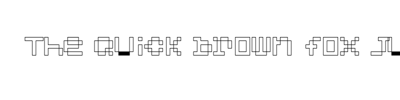 font preview of basepxl 7 extra light
