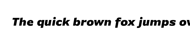 font preview of basic gothic pro blackitalic