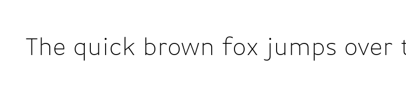 font preview of basic gothic pro extralight