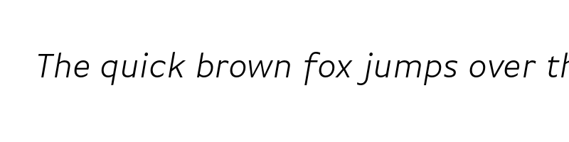 font preview of basic gothic pro lightitalic